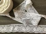 Nr 234) Aanbieding mooi fantasie wit kant 10 meter € 6.50, Verzenden, Nieuw, Kant