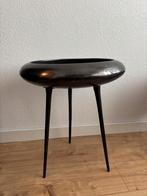 Riverdale Bijzettafel - 55cm, Huis en Inrichting, 45 tot 60 cm, Metaal of Aluminium, Rond, Zo goed als nieuw