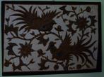 Vogelmotief batik, Ophalen