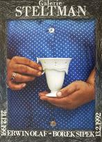 Affiche Erwin Olaf - Borek Sipek, Galerie Steltman, 1991, Antiek en Kunst, Ophalen of Verzenden