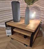 Nieuwe Henders & hazel metalo bijzettafel / salontafel, Ophalen, Nieuw, Vierkant, 50 tot 100 cm