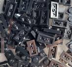 Lego 1x2 plate, Black (per 100), Kinderen en Baby's, Speelgoed | Duplo en Lego, Verzenden, Nieuw, Losse stenen, Lego