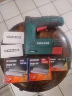 Accu nietmachine, Ophalen, Zo goed als nieuw