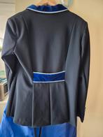 Prachtige wedstrijdjas van Lamantia Couture,blauw met kobalt, Ophalen of Verzenden, Nieuw, Dressuur, Bovenkleding