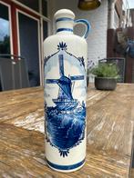 Delfts blauwe karaf met kurk stop, Ophalen of Verzenden