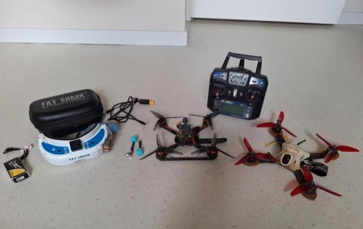Complete FPV-set, Hobby en Vrije tijd, Modelbouw | Radiografisch | Helikopters en Quadcopters, Nieuw, Quadcopter of Multicopter