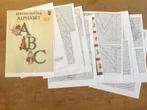 Borduurpatroon Beatrix Potter ABC - alfabet - Peter Rabbit, Hobby en Vrije tijd, Borduren en Borduurmachines, Nieuw, Handborduren