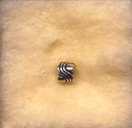 Zilveren bedels met goud accent - Pandora compatibel, Overige merken, Ophalen of Verzenden, Zo goed als nieuw, 2 of 3 bedels