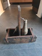 Vintage Flessenkist met Flesopener, Ophalen of Verzenden