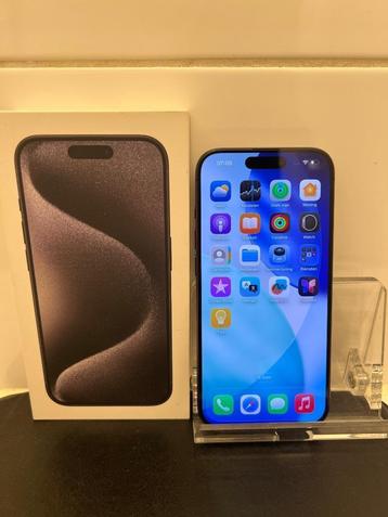 Apple iPhone 15 Pro 128GB Black Titanium 87% Batterij beschikbaar voor biedingen