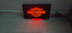 Harley davidson lichtbak (je) motor reclame led mancave, Ophalen of Verzenden, Zo goed als nieuw, Lichtbak of (neon) lamp