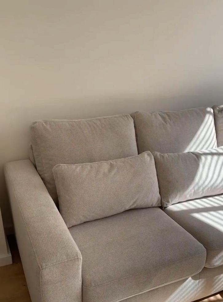 Gloednieuwe bank, Huis en Inrichting, Banken | Complete zithoeken, Nieuw, Stof, Ophalen