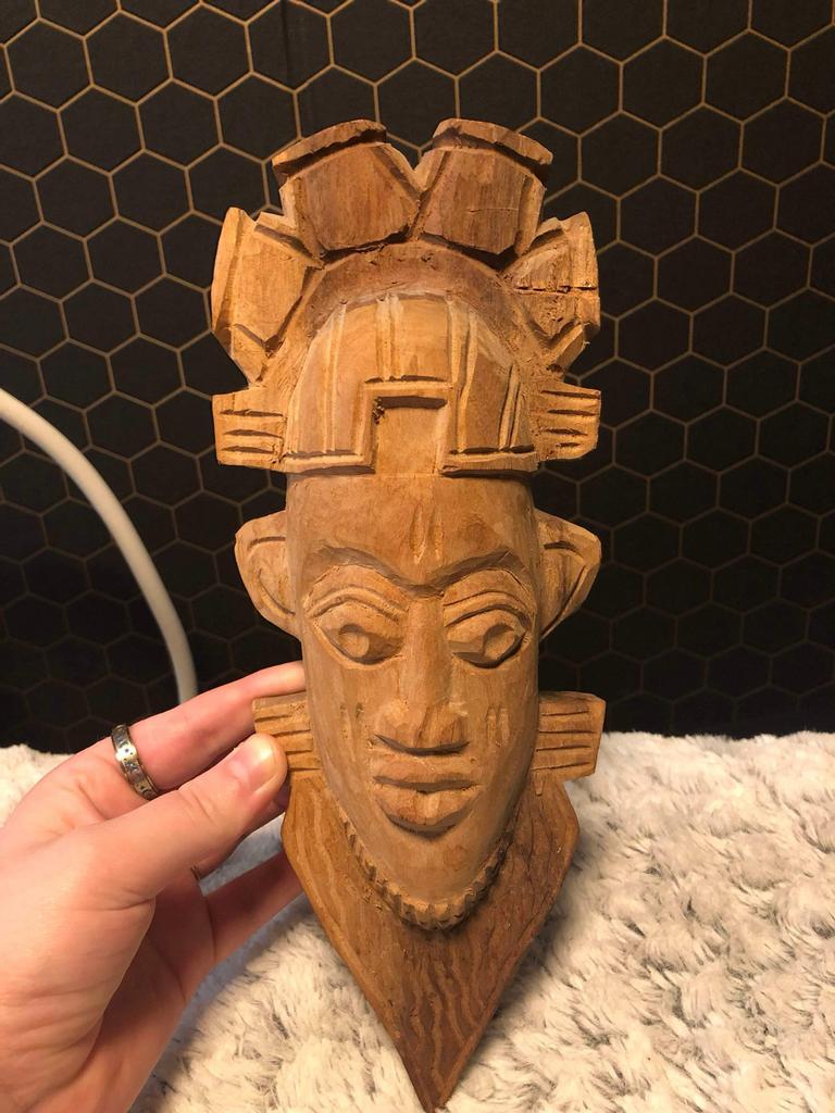 Houten Afrikaans Masker, Ophalen of Verzenden