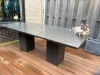 Natuurstenen buitentafel graniet, Tuin en Terras, Ophalen, Zo goed als nieuw, Rechthoekig, Overige materialen