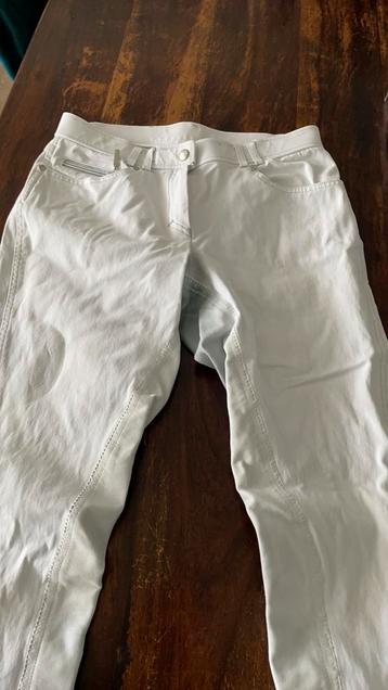 2x witte eurostar wedstrijdbroek beschikbaar voor biedingen