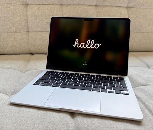 Macbook Air M2, Computers en Software, Apple Macbooks, Zo goed als nieuw, MacBook Air, 13 inch, Onbekend, 256 GB, 16 GB, Qwerty