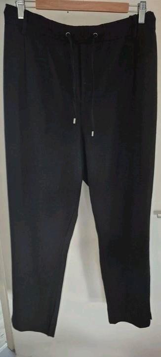 Dames Pantalon Ciso maat 52, Kleding | Dames, Broeken en Pantalons, Zo goed als nieuw, Maat 46/48 (XL) of groter, Zwart, Lang