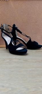 Anna Field Suède Pumps - Open Teen maat 39, Kleding | Dames, Zwart, Ophalen of Verzenden, Zo goed als nieuw, Pumps