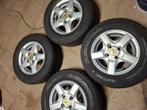 Set velgen 4x100 met zgan 175/70/13 4seizoens banden, Auto-onderdelen, Ophalen of Verzenden, Gebruikt, Chevrolet
