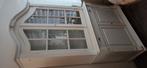 Vitrinekast / service kast, Huis en Inrichting, Ophalen, Gebruikt, 100 tot 150 cm, 200 cm of meer