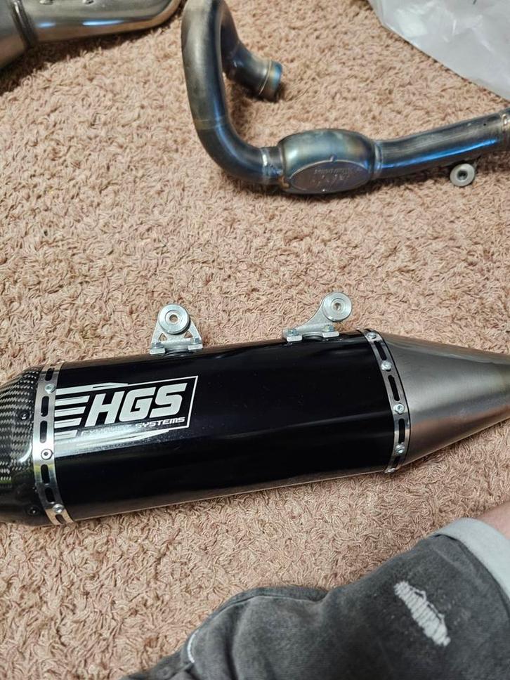 HGS Uitlaat KTM/Husqvarna/GasGas 2019-2023 250/350cc, Motoren, Onderdelen | Overige, Nieuw, Ophalen of Verzenden
