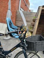 Thule Yepp 2 Mini Fietszitje met Windscherm & Stuuradapter, Fietsen en Brommers, Fietsaccessoires | Fietsstoeltjes, Ophalen, 0 t/m 18 kg