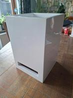 Witte hoekwasbak voor WC (nieuw), Ophalen of Verzenden, Nieuw, Toilet