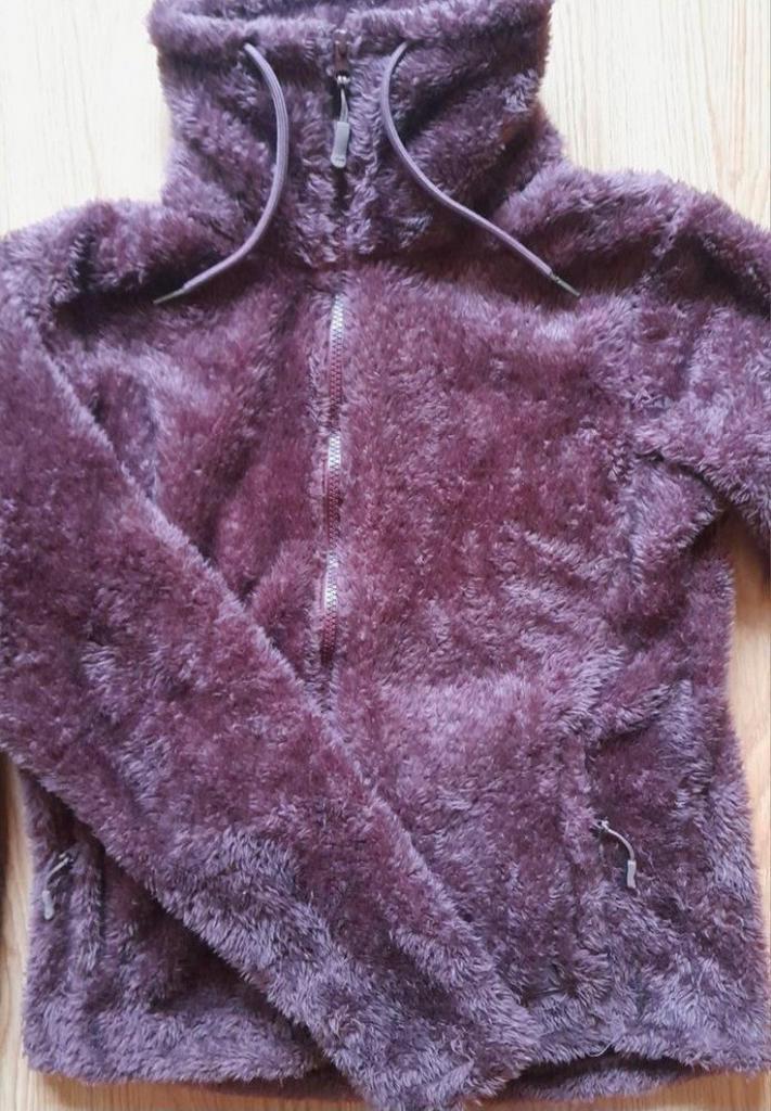 Zacht fluffy vest / jack dames paars maat s (xs), Kleding | Dames, Wintersportkleding, Zo goed als nieuw, Jack, Maat 34 (XS) of kleiner