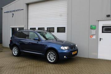 BMW X3 2.5 I AUT 2004 Blauw 4x4/Airco/NAP/Youngtimer/Boekjes