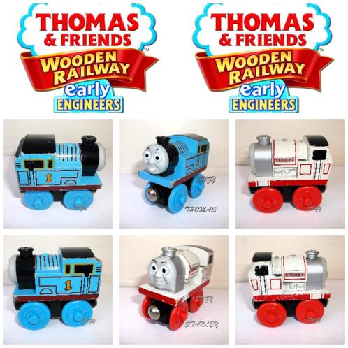 Houten Thomas / Stanley, Thomas de Trein Early Engineers, Kinderen en Baby's, Speelgoed | Thomas de Trein, Gebruikt, Ophalen of Verzenden