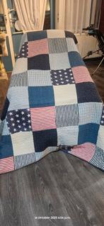 Amerikaanse Quilt - 255x265cm - Katoen - Zo Goed Als Nieuw, Ophalen of Verzenden