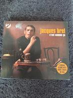 Jacques brel 2cd cest comme qa, Ophalen of Verzenden, 1940 tot 1960, Gebruikt, Jazz