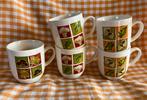 5 in 1 koop Jet ter Steege herfst eikel paddenstoel kastanje, Ophalen of Verzenden, Zo goed als nieuw, Overige stijlen, Kop(pen) en/of Schotel(s)