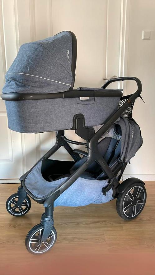 Nuna demi grow duokinderwagen, Kinderen en Baby's, Kinderwagens en Combinaties, Gebruikt, Combiwagen, Overige merken, Duowagen