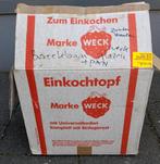 Weck inmaakketel met inlegrooster en thermometer, Ophalen of Verzenden, Gebruikt, Overige materialen, Overige typen