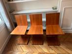 6x Gerrit Rietveld Zig Zag Stoelen, Cassina Ed., Ophalen, Gebruikt, Kersenhout, Overige vormen
