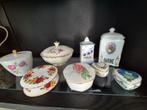 Set van schattige oude potjes en schaaltje, Antiek en Kunst, Ophalen of Verzenden