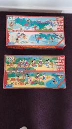 Disney panorama puzzels zomer en winter €5,00 pst, Ophalen, Zo goed als nieuw