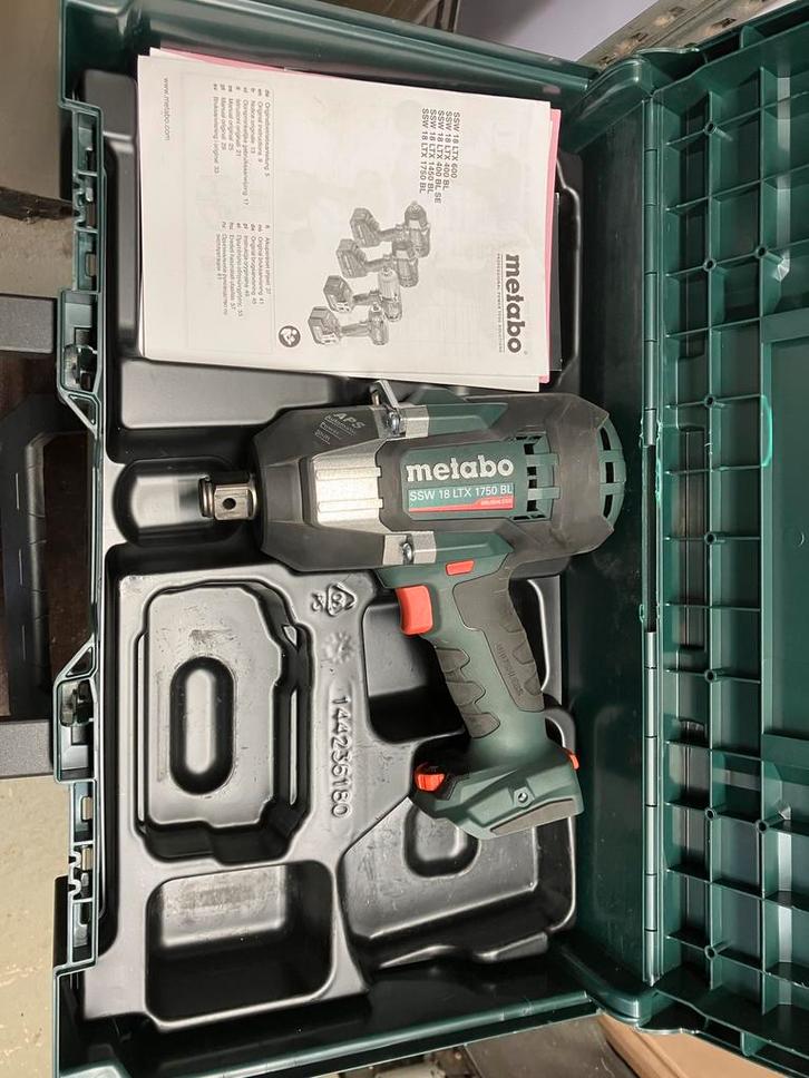Metabo SSW 18 LTX 1750 BL, Doe-het-zelf en Verbouw, Gereedschap | Overige machines, Zo goed als nieuw, Ophalen