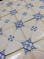 89x89 Tableau antieke achtkantige tegels met vulblokjes, Ophalen