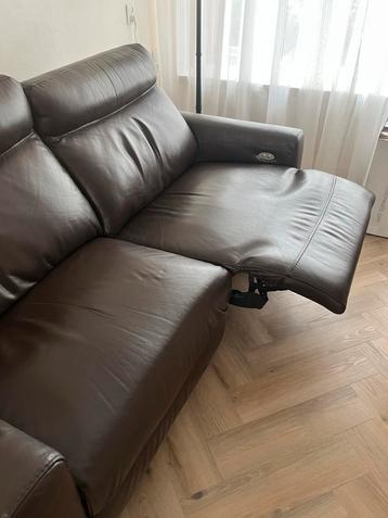 Relax Lederen Bank - 2 ,5 Zits.  moet weg !!! beschikbaar voor biedingen