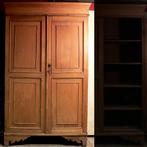 Antieke blanke teak kast Indonesie kasten teakhout KA23 java, Ophalen of Verzenden