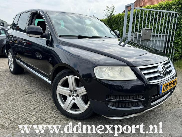 Volkswagen Touareg 3.2 V6 241pk Navi/Leer/Pano/Xenon/Trekhaa, Auto's, Volkswagen, Bedrijf, Te koop, Touareg, 4x4, ABS, Airbags