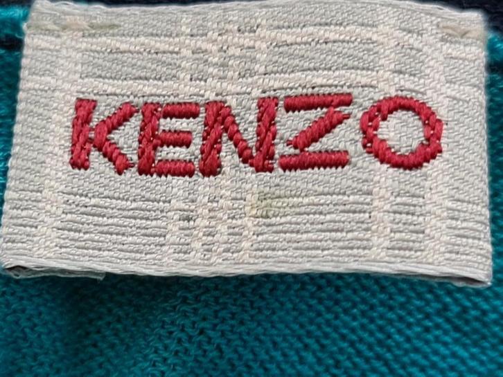 KENZO heren   Trui met mooie kleur maat  M, Kleding | Heren, Truien en Vesten, Nieuw, Maat 48/50 (M), Blauw, Ophalen of Verzenden
