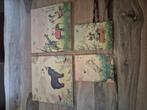 4 houten prenten   kinderkamer / dieren ed   loods 5, Ophalen of Verzenden, Wanddecoratie