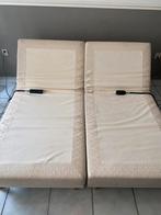 Elektrice boxspring, Ophalen, Tweepersoons, 180 cm, Stof