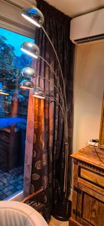 UFO Space Age Vloerlamp Chroom/Marmer, Ophalen, Zo goed als nieuw, 150 tot 200 cm