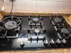 Gas kookplaat bosch 5 pits, Witgoed en Apparatuur, Kookplaten, Zo goed als nieuw, Inbouw, Gas, 4 kookzones