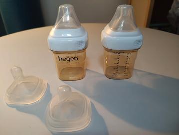 Hegen Flesjes met Spenen - Zo goed als nieuw beschikbaar voor biedingen