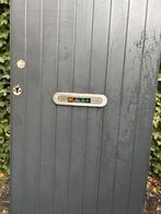 Voordeur hardhout, Ophalen, Gebruikt, 80 tot 100 cm, Buitendeur